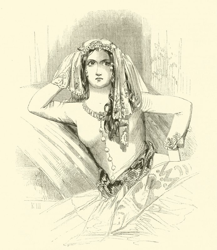Don Juan için illüstrasyon (gravür) by English School