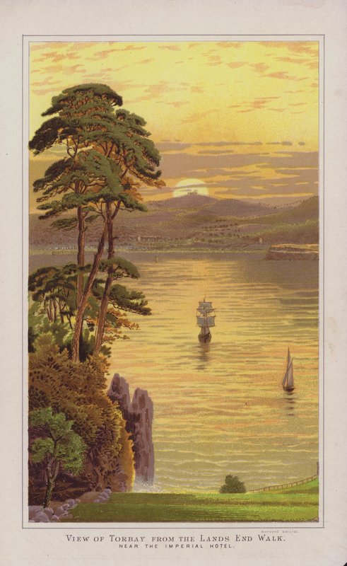 Torquay Kılavuzu için İllüstrasyon by English School