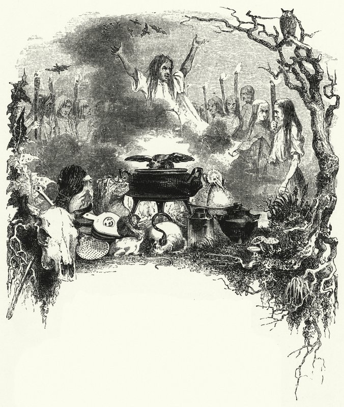Bale için illüstrasyon, La Sylphide (gravür) by English School