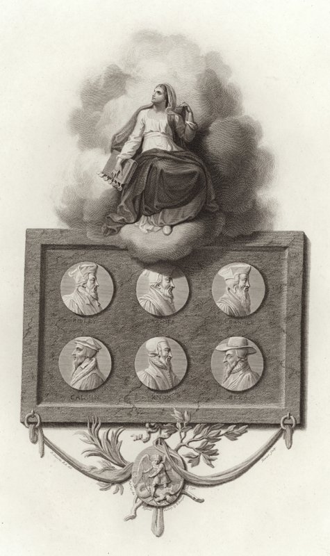 Önemli Protestan figürler by English School