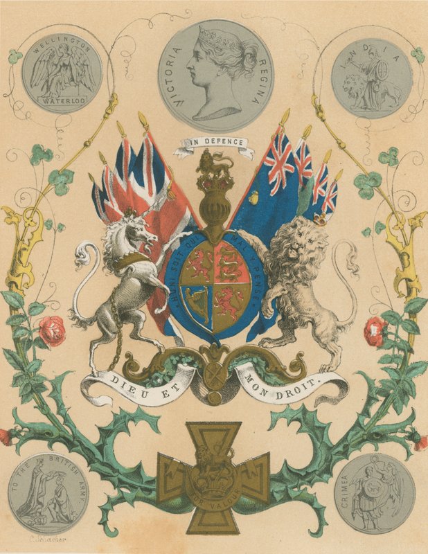 Savunmada Dieu Et Mon Droit by English School