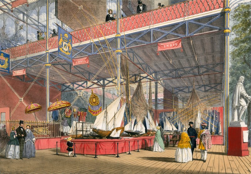Hindistan, No 3, Büyük Sergi, 1851 by English School