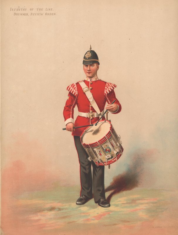 Hattın Piyade, Davulcu, İnceleme Düzeni by English School