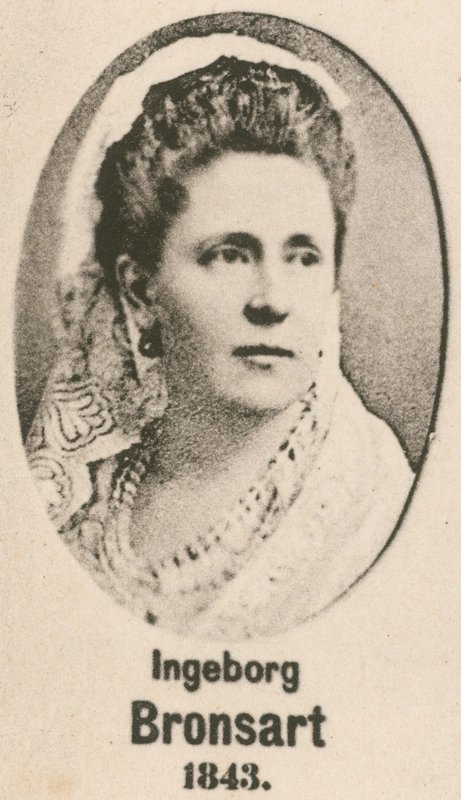 Ingeborg Bronsart (gravür) by English School