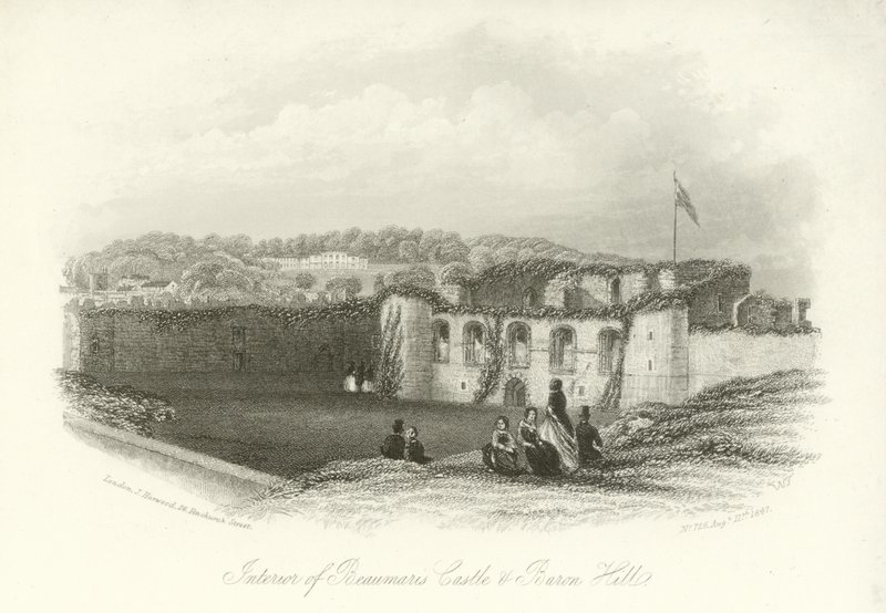 Beaumaris Kalesi ve Baron Villası