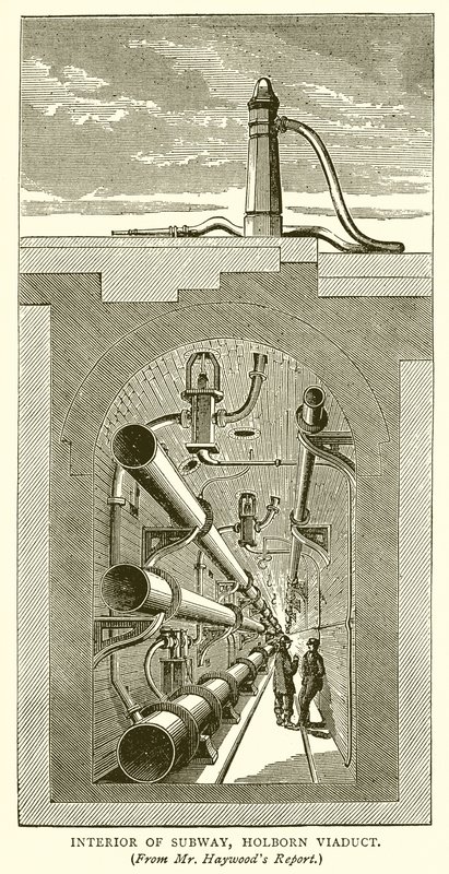 Metro İçi, Holborn Viyadüğü by English School