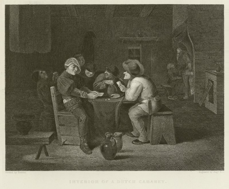 Hollandalı bir kabare iç by English School