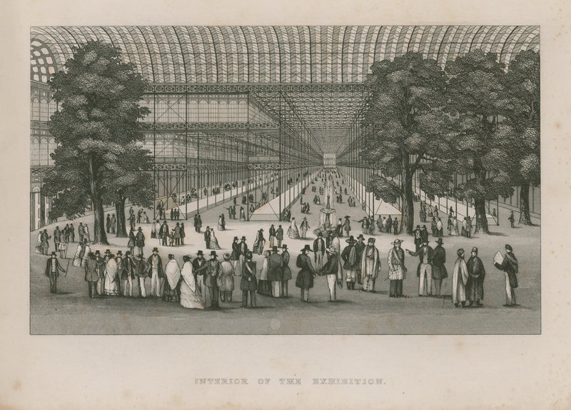 Büyük Serginin İç Mekanı, 1851 by English School