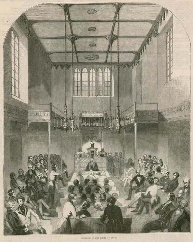 Lordlar Kamarası İçişleri, Westminster, Londra by English School