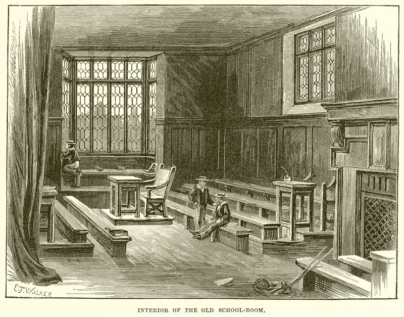 Eski Okul Odasının İçi by English School