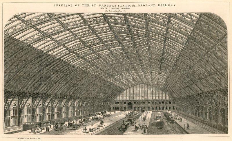 St Pancras Tren İstasyonu