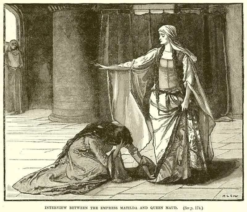 İmparatoriçe Matilda ve Kraliçe Maud arasındaki röportaj by English School