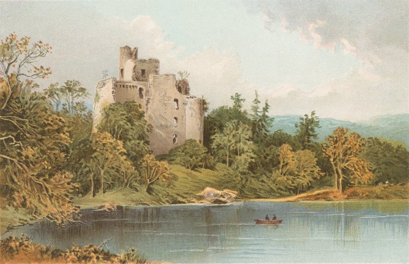 Invergarry Kalesi - Loch Oich by English School