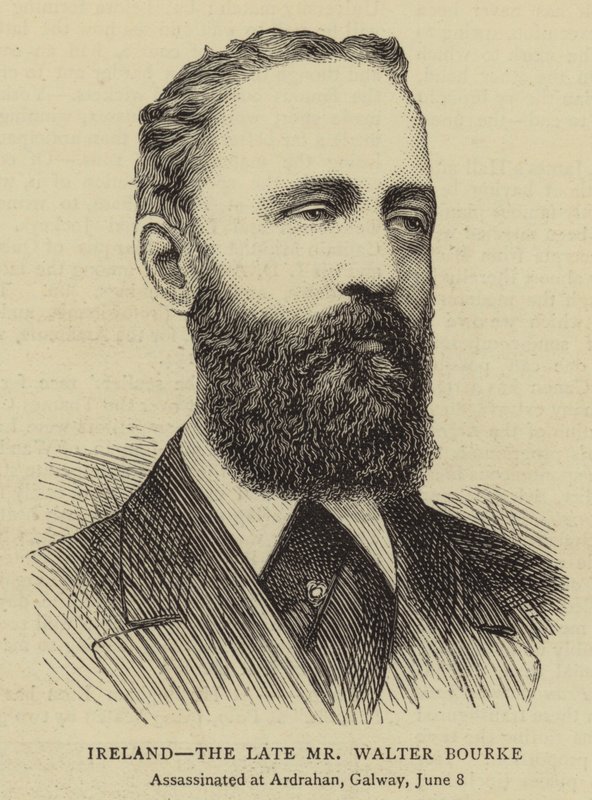 İrlanda, Geç Mr Walter Bourke (Gravür) by English School