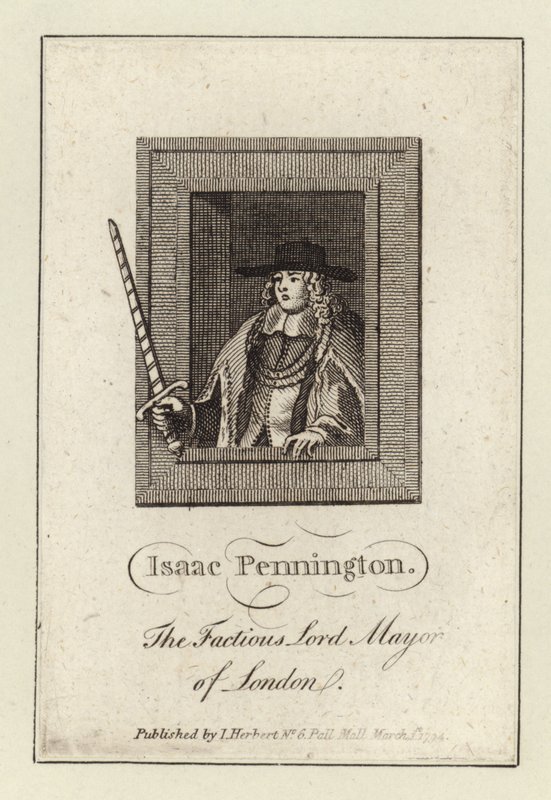 Isaac Pennington by English School