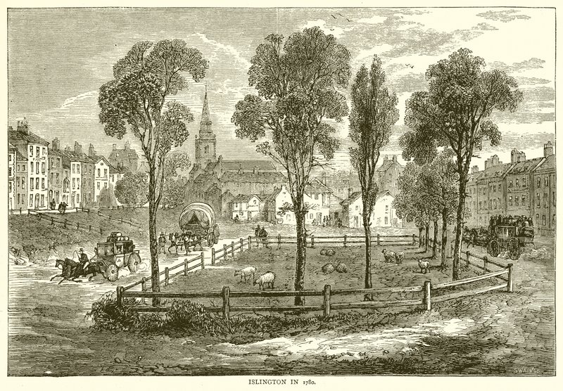 1780 yılında Islington by English School