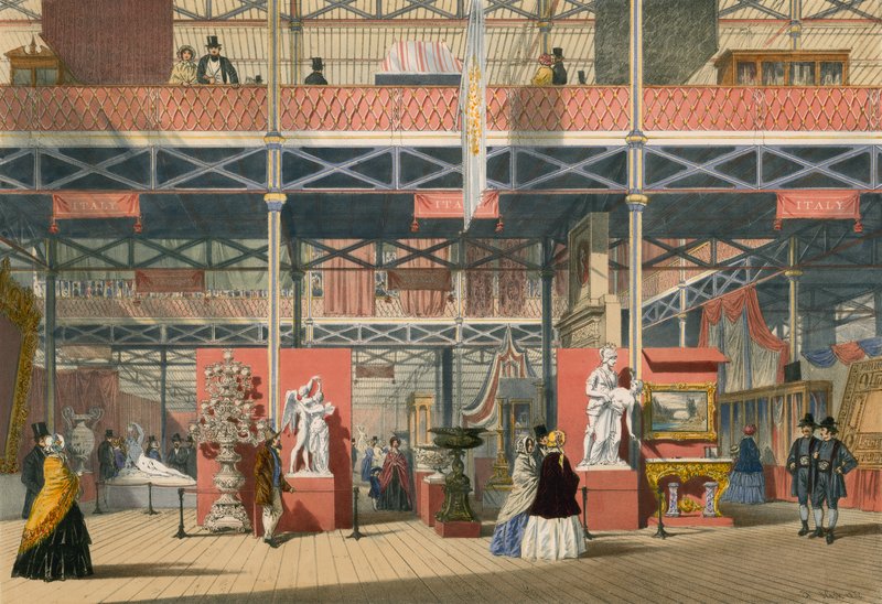 İtalya, 1851 Büyük Sergisi by English School
