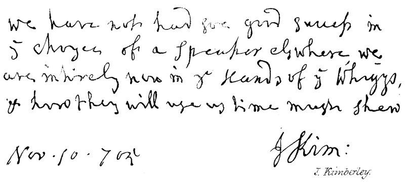 J Kimberley by English School