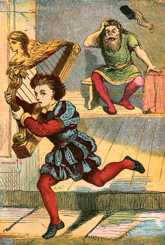 Jack konuşan arp alır by English School