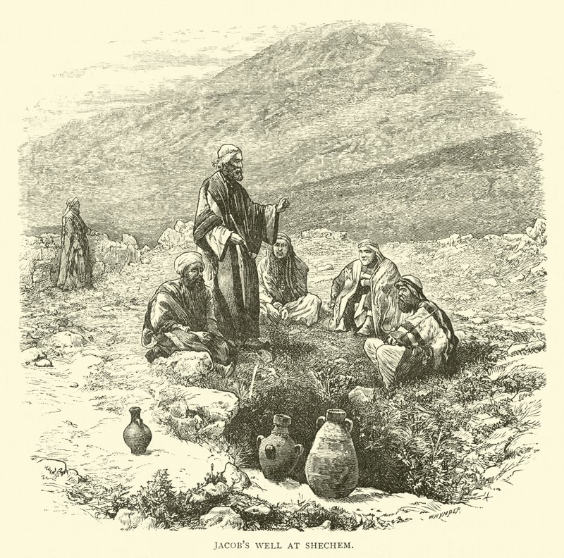 Jacobs Kuyusu, Shechem