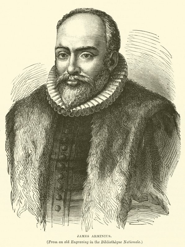 James Arminius (gravür) by English School