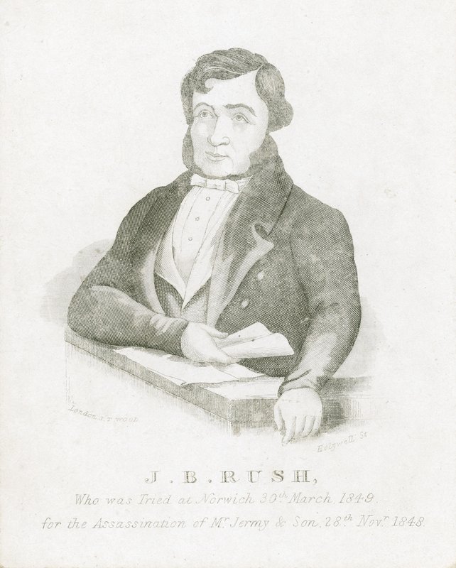 James Blomfield Rush, katil by English School