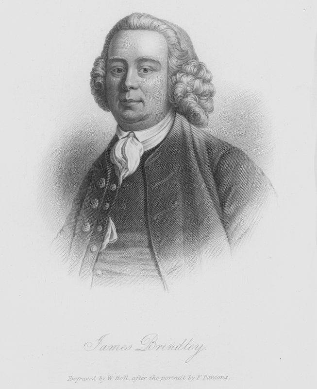 James Brindley (gravür) by English School