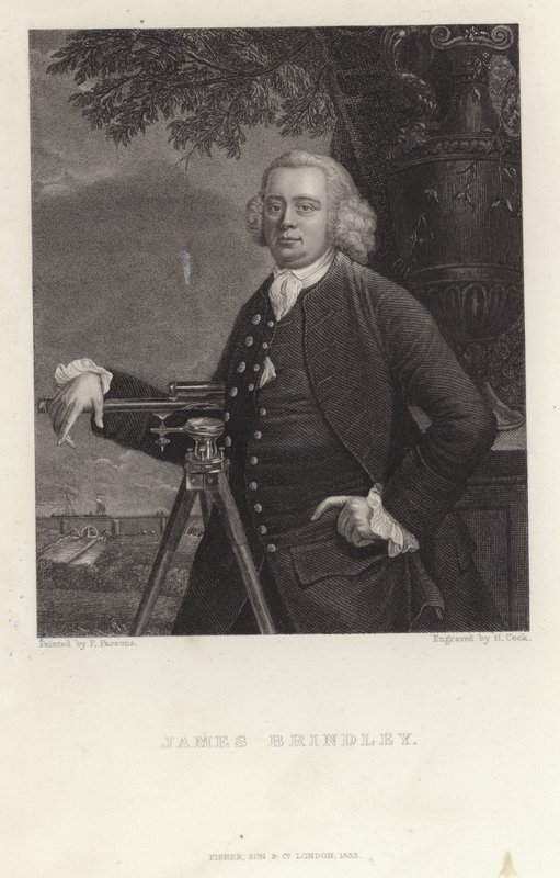 James Brindley by English School