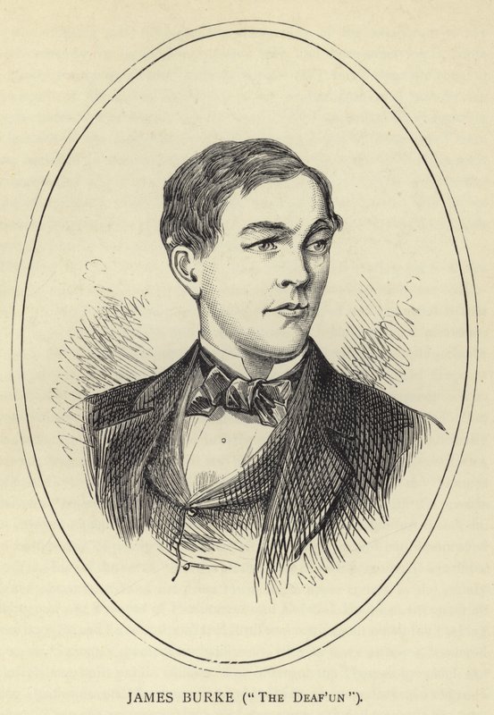 James Burke, Sağır by English School