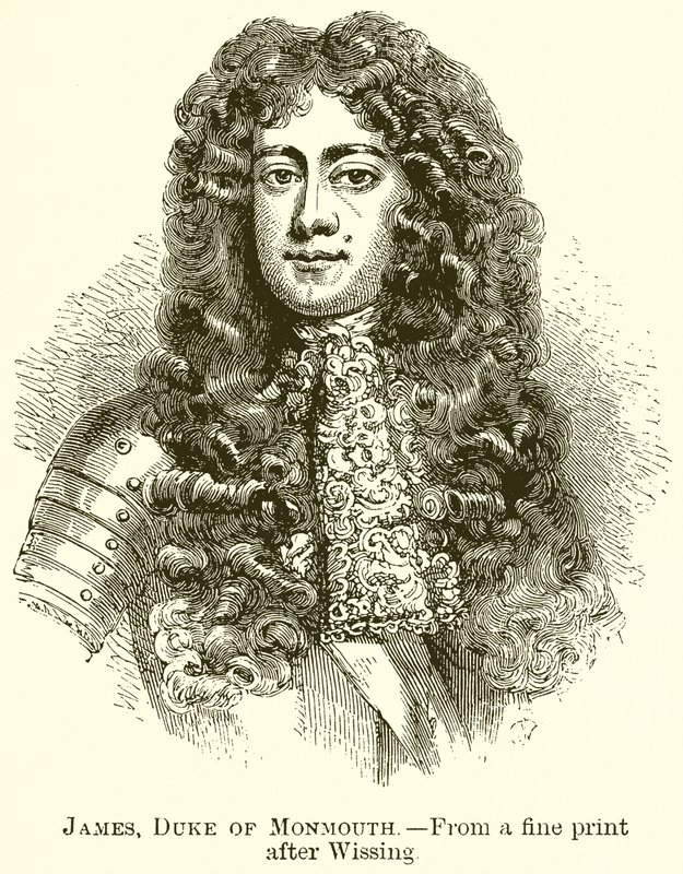James, Monmouth Dükü by English School