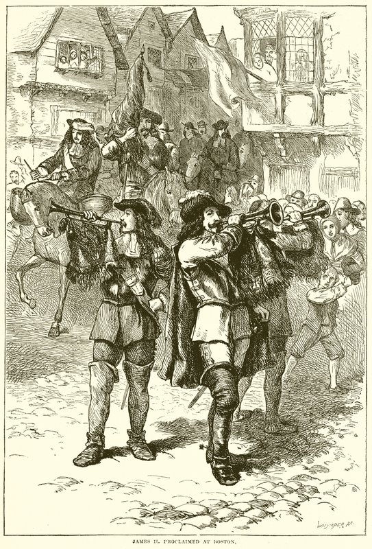 James II. Boston