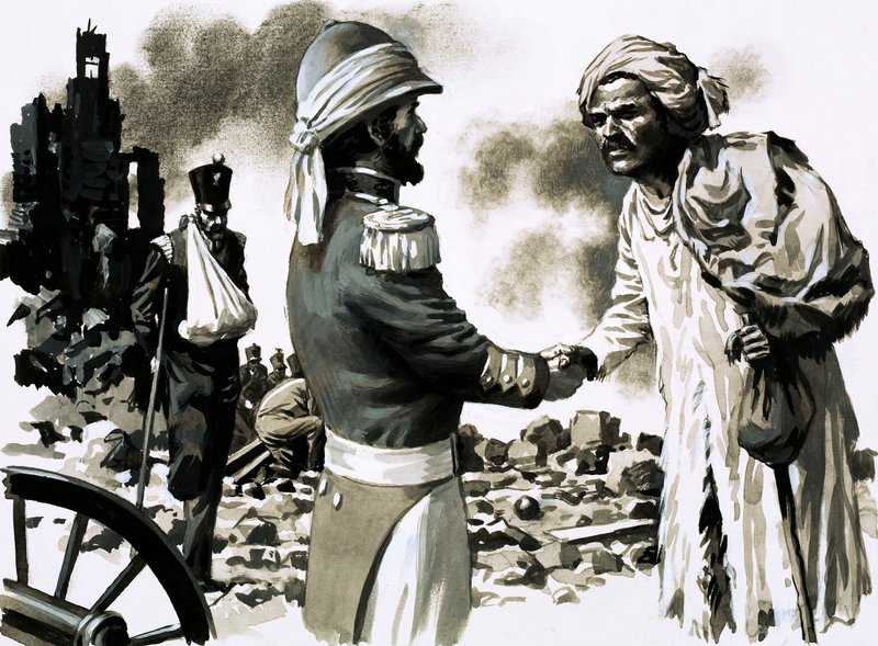 James Kavanagh, kılık değiştirmiş, Lucknow