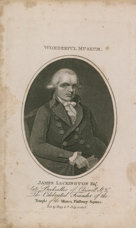 James Lackington by English School