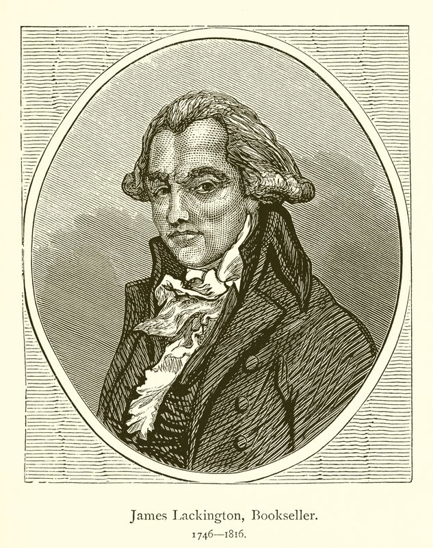 James Lackington, Kitapçı by English School