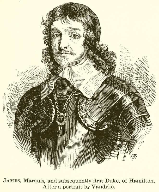 Hamilton James, Marquis ve Akabinde Birinci Duke, by English School