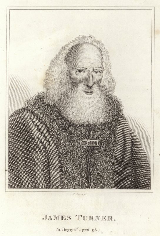 James Turner, 93 yaşında bir Dilenci by English School