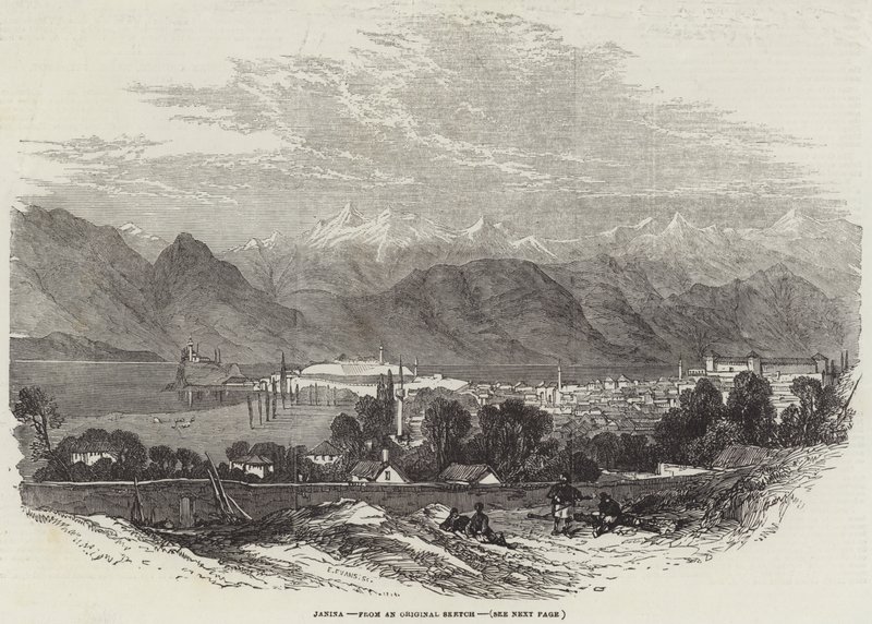 Janina (gravür) by English School
