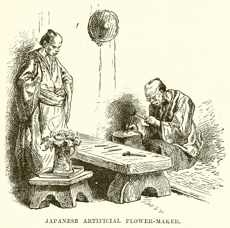 Japon Yapay Çiçekçi by English School