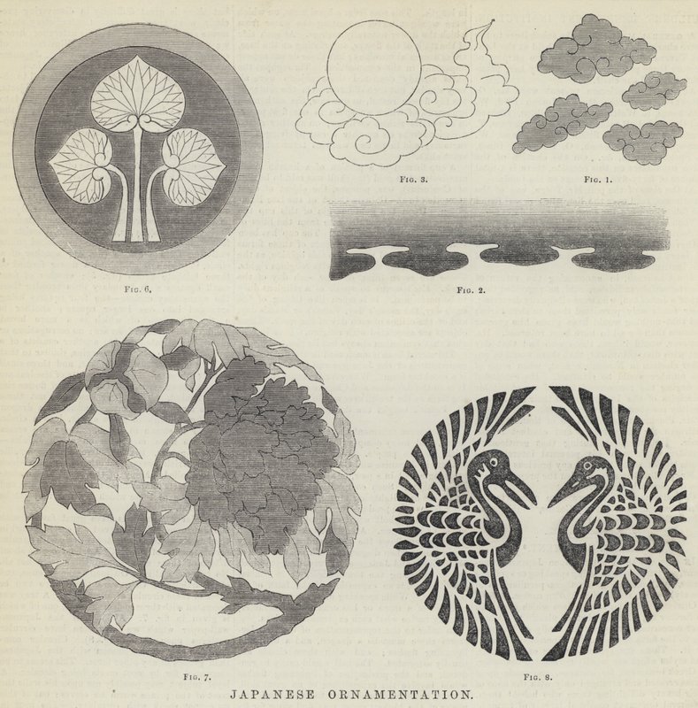 Japon Süsleme (gravür) by English School