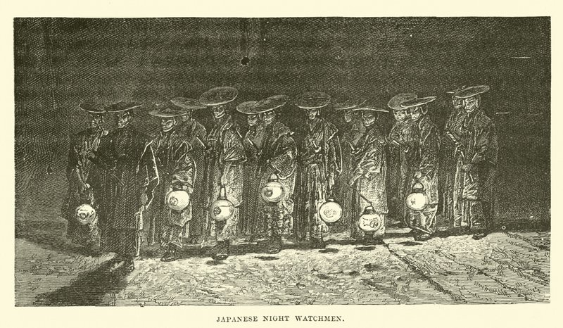 japon gece bekçileri by English School
