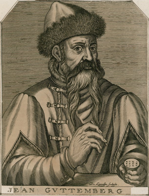 Jean Gutenberg by English School