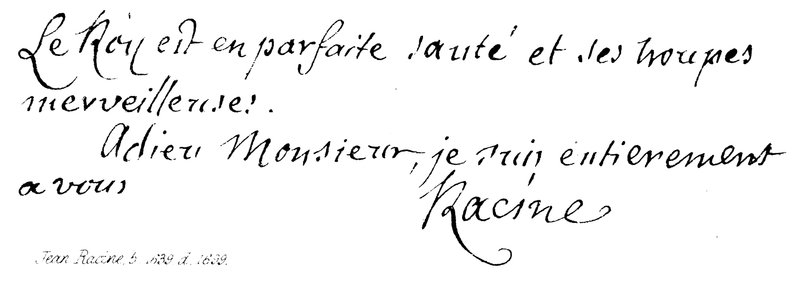 Jean Racine, d 1639, d 1699 by English School