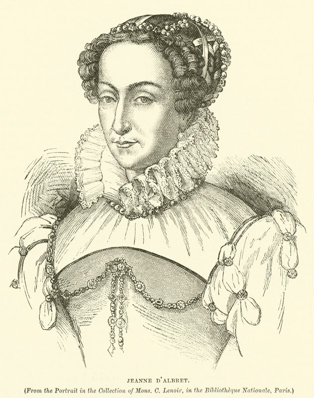 Joan of Albert (gravür) by English School