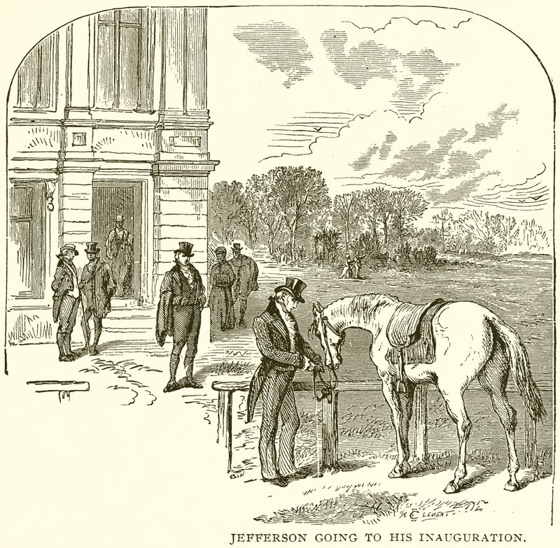 Jefferson yemin törenine gidiyor by English School