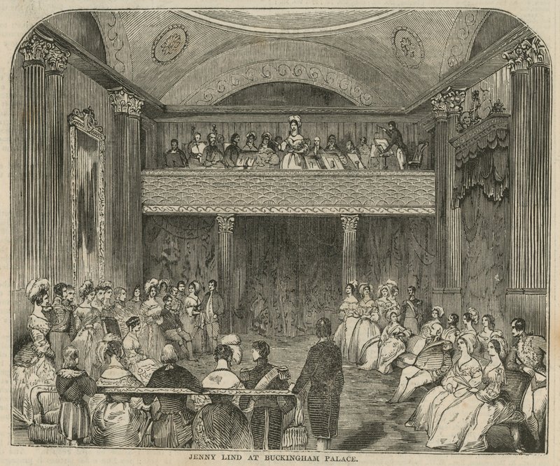 Jenny Lind, Buckingham Sarayı