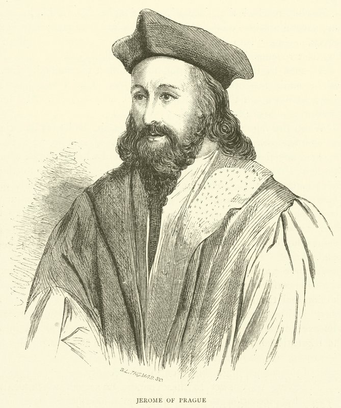 Praglı Jerome (gravür) by English School