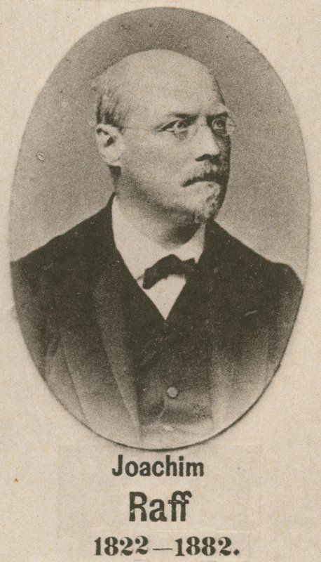 Joachim Raff (gravür) by English School