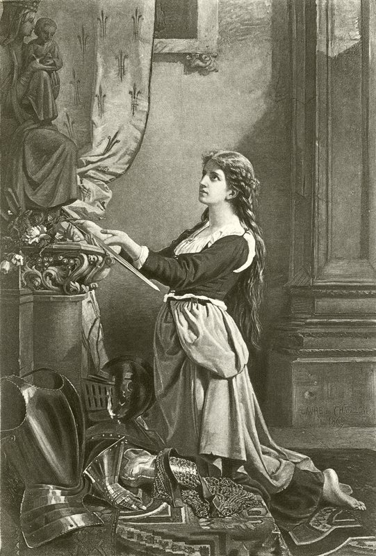 Joan of Arc (gravür) by English School
