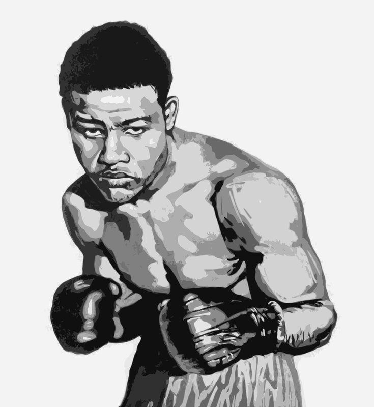 Joe Louis, on bir yıldır dünya ağır sıklet şampiyonu by English School
