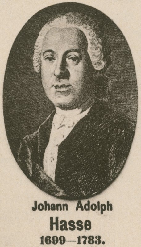 Johann Adolph Hasse (gravür) by English School